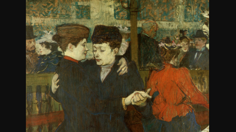 Toulouse-Lautrec, Two Women Waltzing