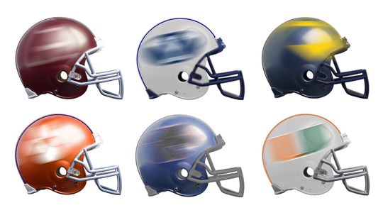 95% of People Can't Figure out Which College These Blurred Football Helmets Belong! Do you Know?