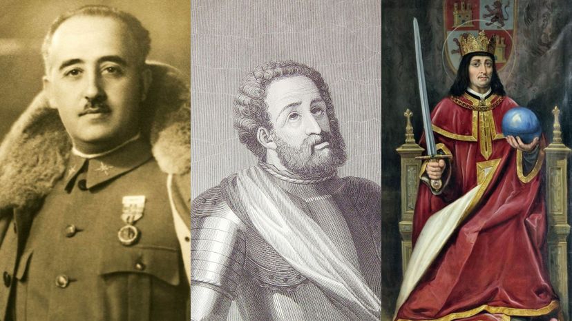 Francisco Franco, El Cid, and Ferdinand III
