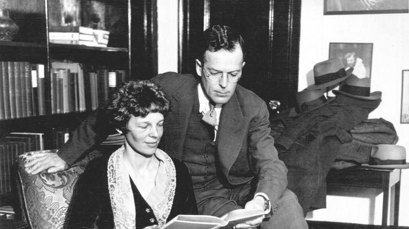 George Putnam and Amelia Earhart