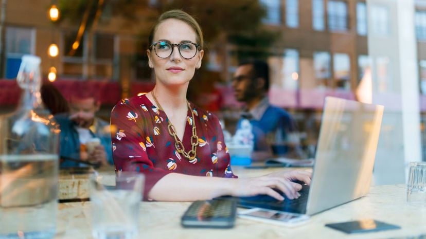 Business Person Thinking