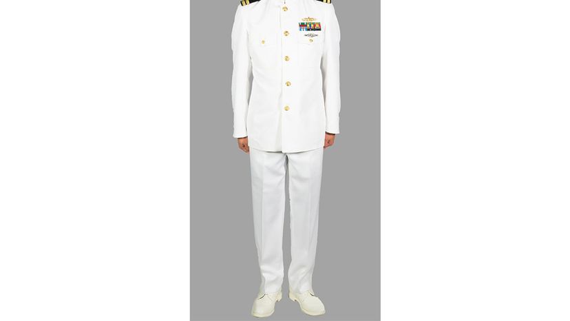 US Navy (Service Dress White for male officers)
