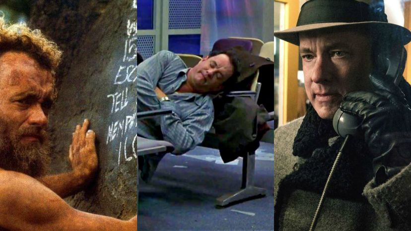 Você pode nomear todos os filmes de Tom Hanks a partir de uma imagem?