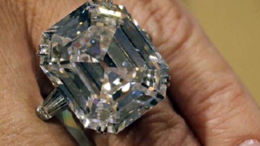 Elizabeth Taylor - Giant Emerald-Cut Diamond