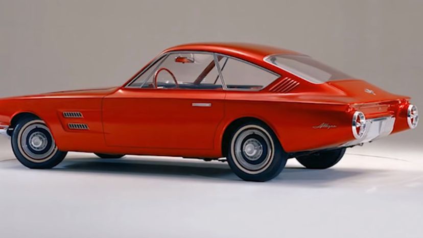 1962 Ford Mustang Avanti fastback concept