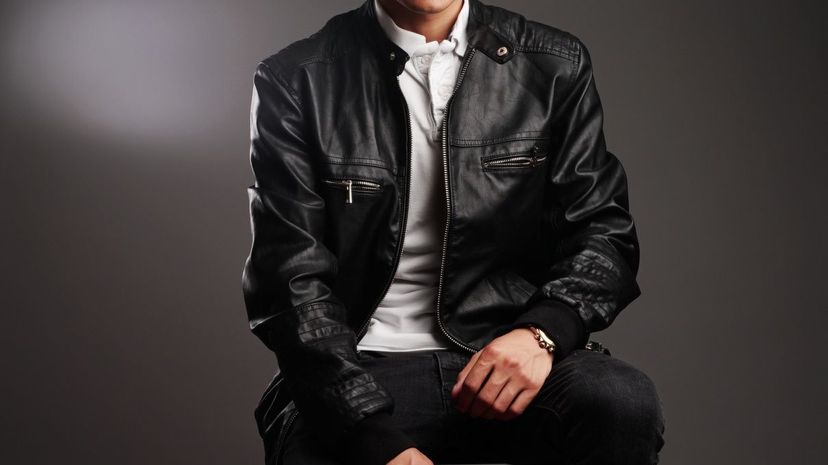 Leather jacket