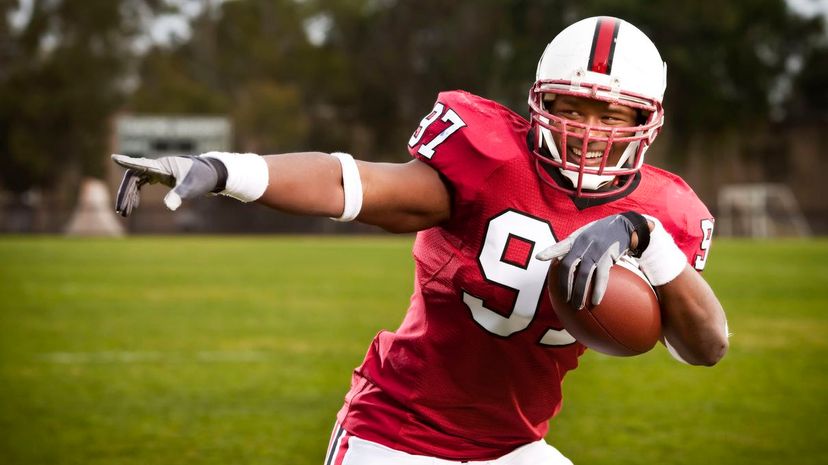 Football Player Celebration Dance