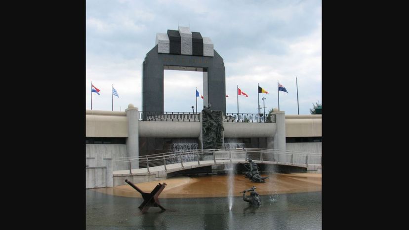 This is the National D-Day Memorial Bedford, Virginia