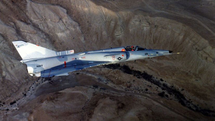 F-21 Kfir C-2 â€“ Israel Aircraft Industries (for US Navy dissimilar combat training and aggressor training)