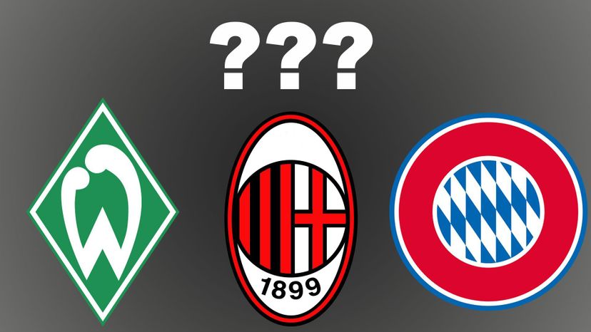 92% der Leute können nicht alle 50 Fußballvereine anhand ihrer Logos erraten! Kannst du's?