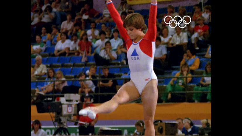 Mary Lou Retton An American 10- Los Angeles 1984 Olympics