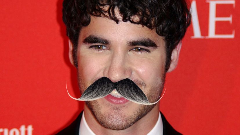 Darren Criss mustache