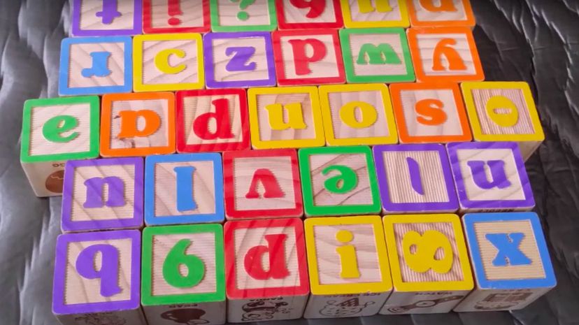 Letter and Number Blocks