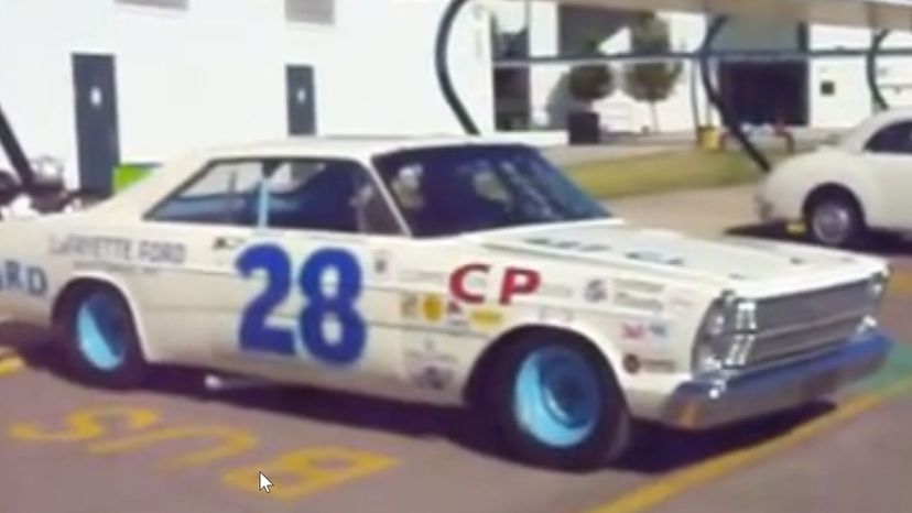 Fred Lorenzen's 1966 Ford Galaxie Banana Car