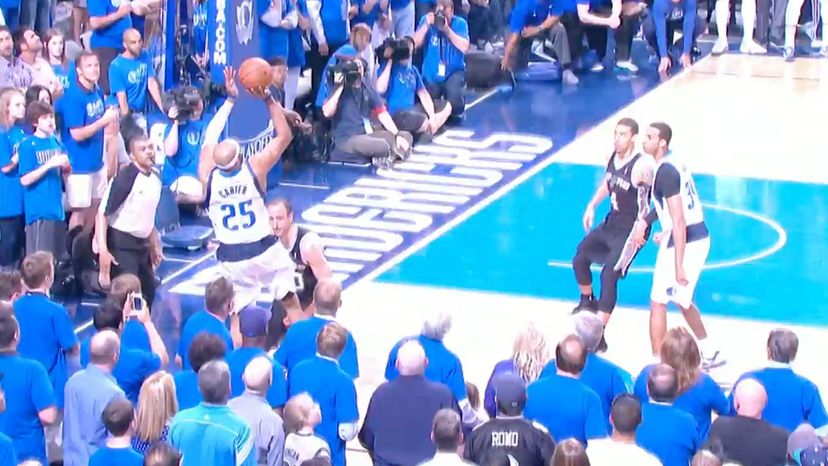 Vince Carter (Game 3 of the 2014 Western Conference First Round)   