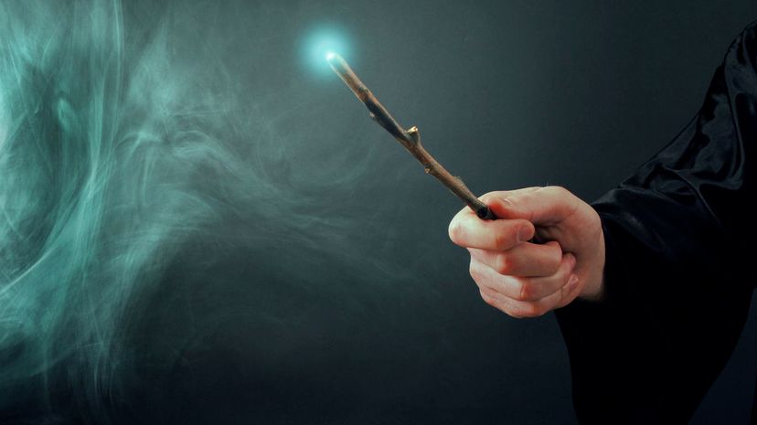 Making magic with wand