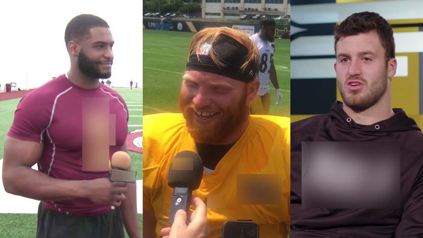 Darnell Leslie, Tyler Matakevich, Jesse James (Pittsburgh Steelers) 