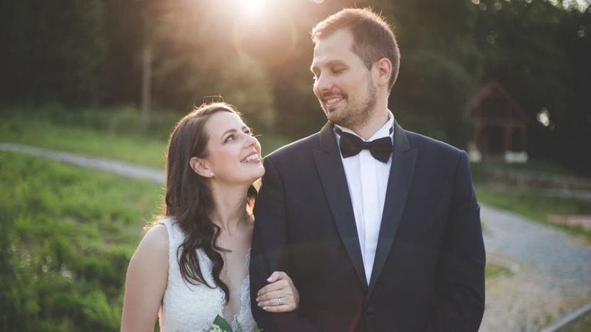 Bride and groom