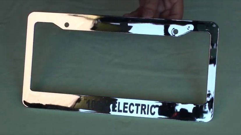10 License plate frames