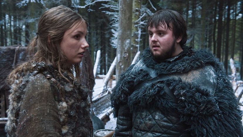 Sam Tarly and Gilly