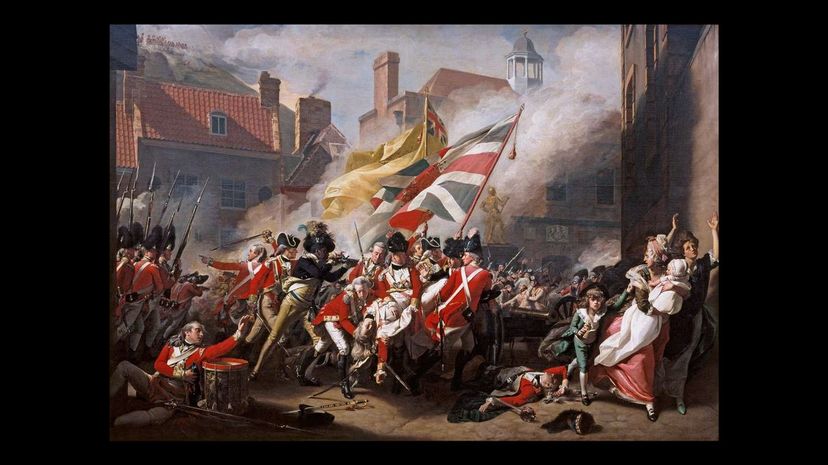 The Death of Major Peirson by John Singleton Copley