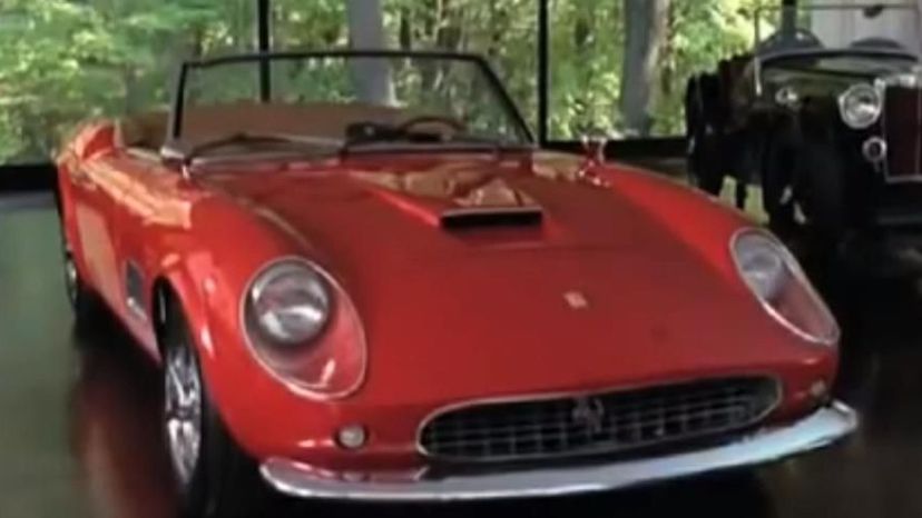1961 Ferrari 250 GT California - Ferris Bueller's Day Off