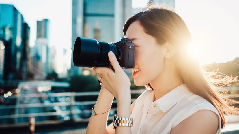 Female photographer