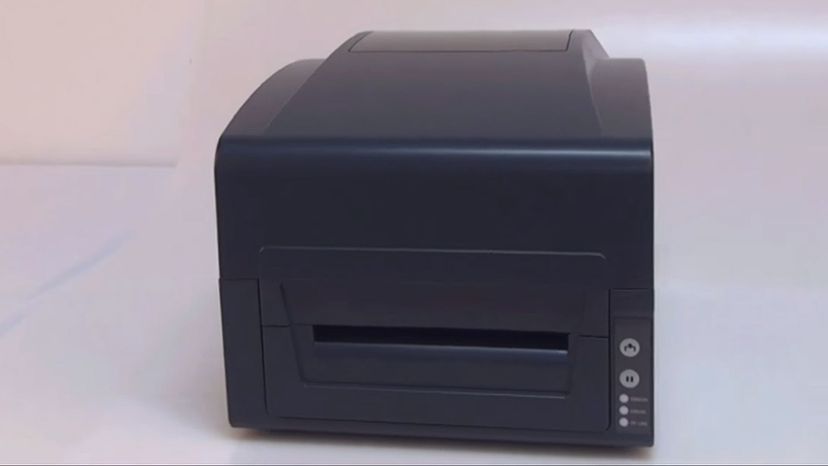 Barcode label printing machine