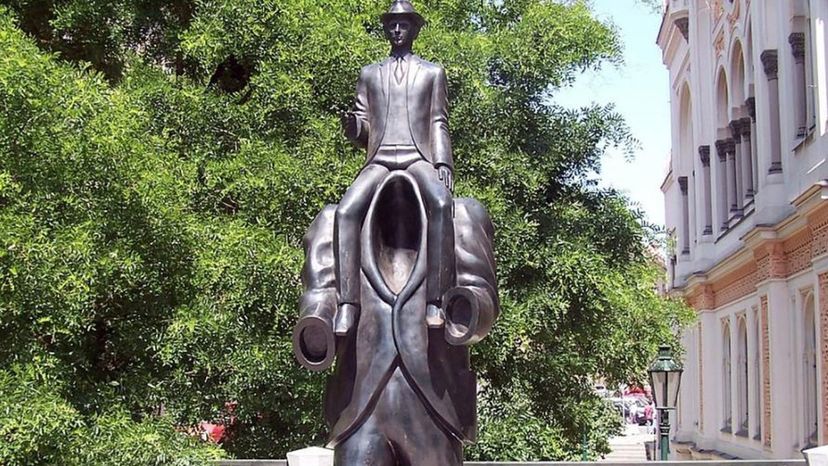 Franz Kafta statue