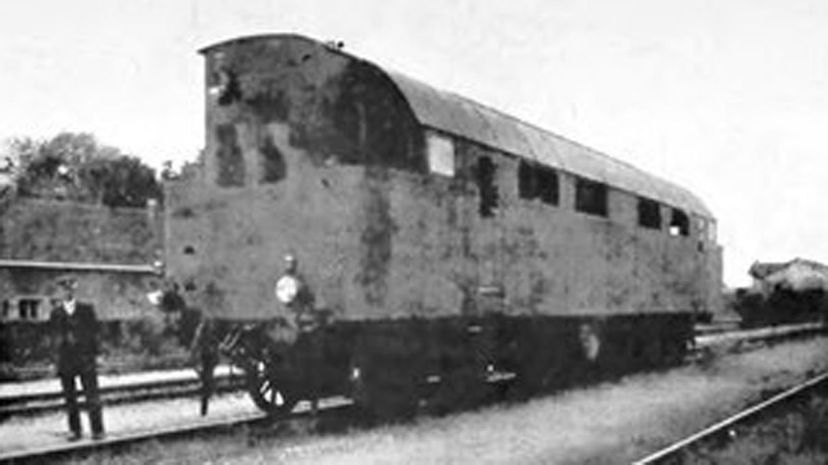 first diesel engine train