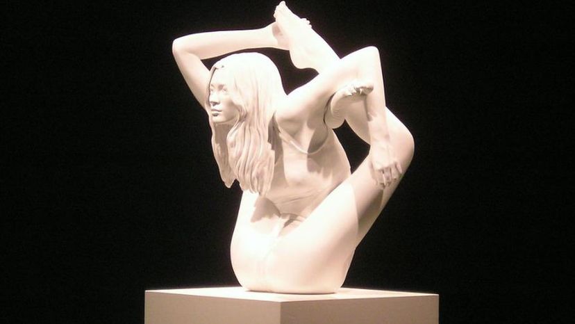 Kate Moss statue