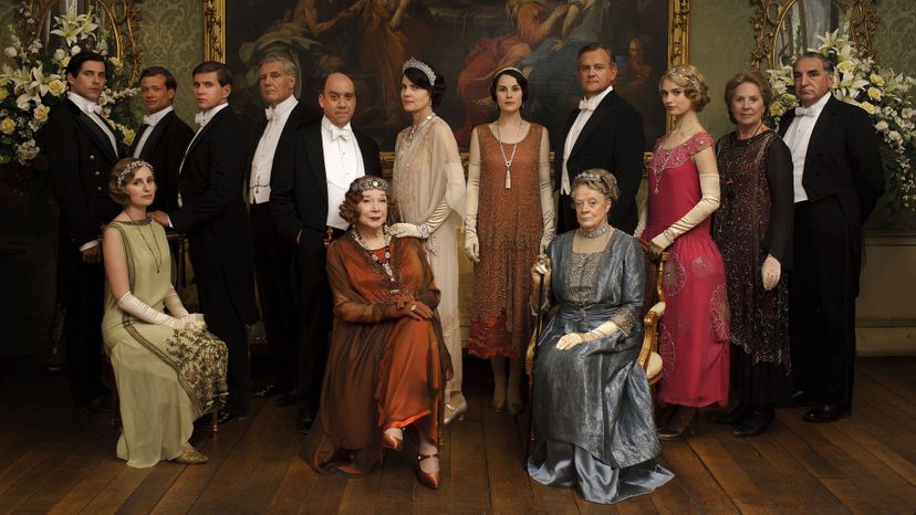 94% of People Can't Identify All These Downton Abbey Characters From an Image! Can you?