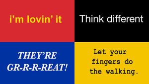 Can You Match the Famous Slogan to Its Company cover 1