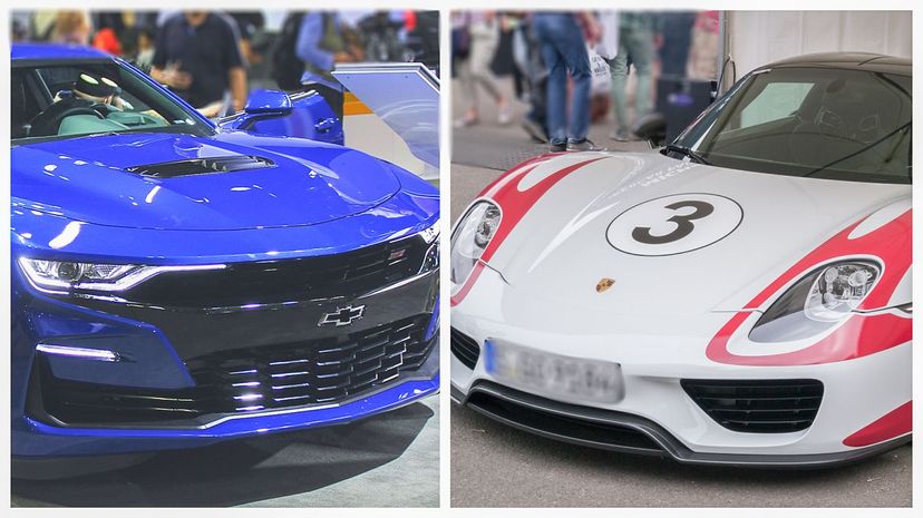 Q1-2019 Chevrolet Camaro _ 2014 Porsche 918 Spyder