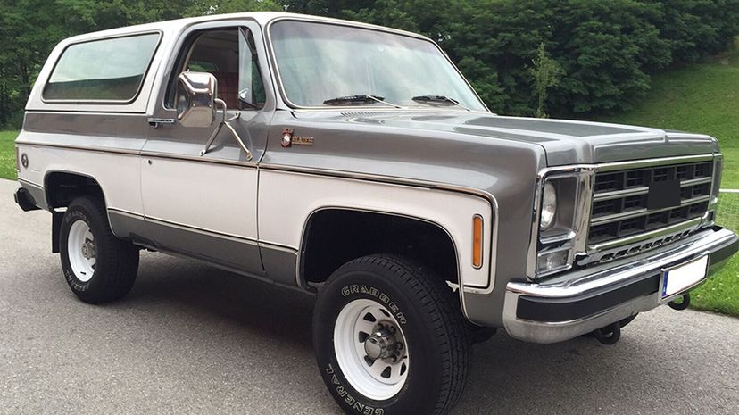 13. Chevy Blazer Chalet