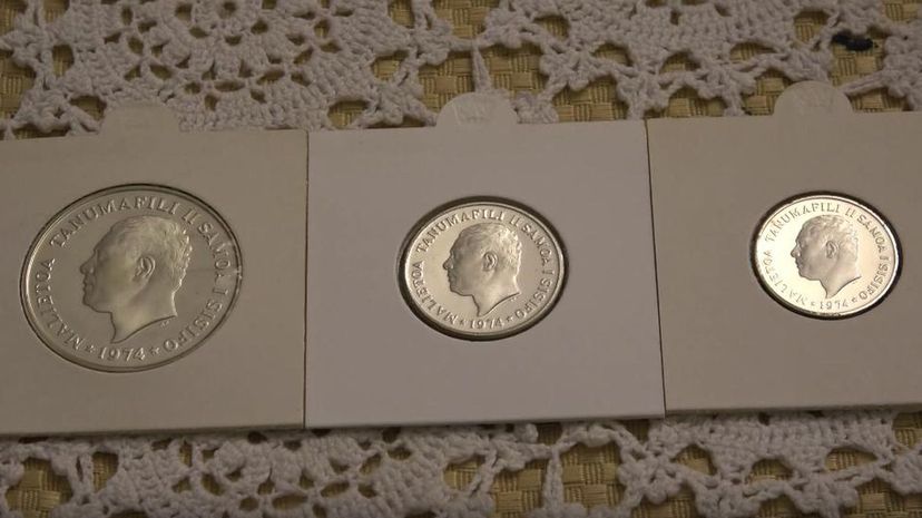 22. Samoa Sene Coins