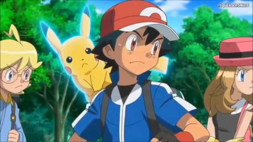 Ash and Pikachu