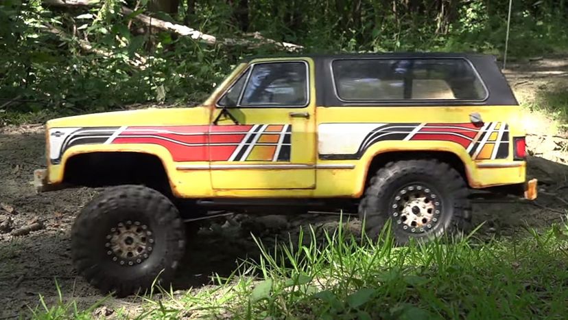 Chevy Blazer Feathers