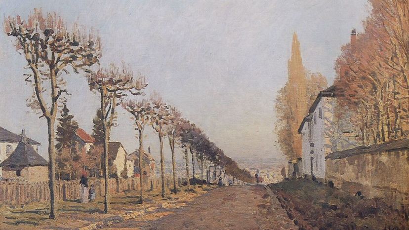 Sisley, Chemin de la Machine Louveciennes