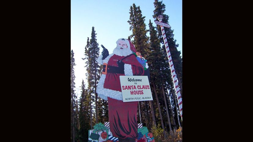 North Pole, Alaska Santa Claus