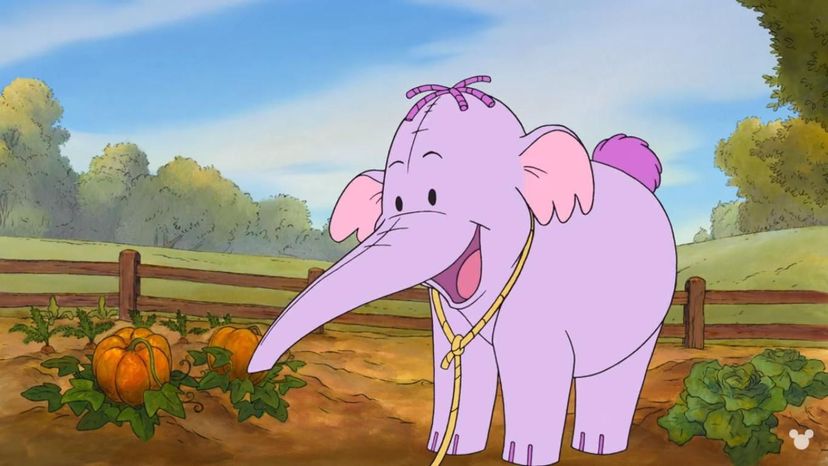 Lumpy Elephant Winnie Pooh