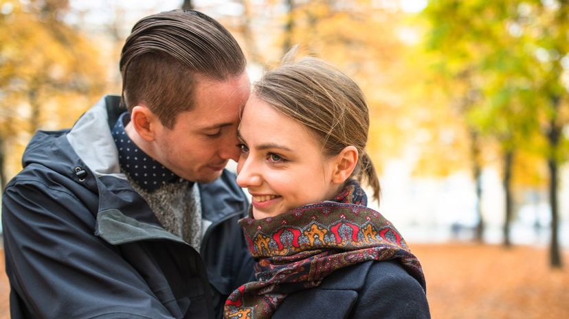 couple in autumn