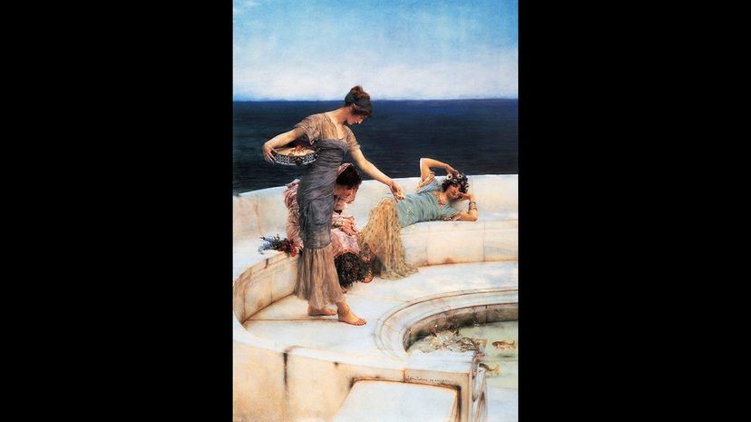 &quot;Silver Favourites&quot; by Sir Lawrence Alma-Tadema