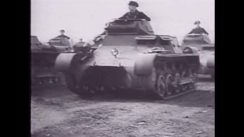 Panzer I light tank 