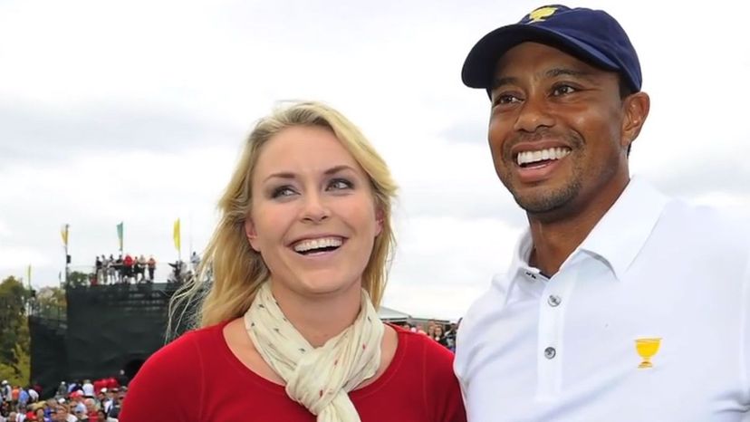 Tiger Woods (Lindsey Vonn)