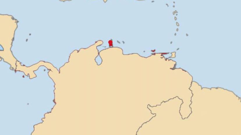 Curacao map