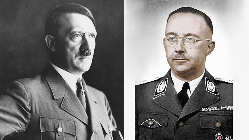 Adolf Hitler and Heinrich Himmler
