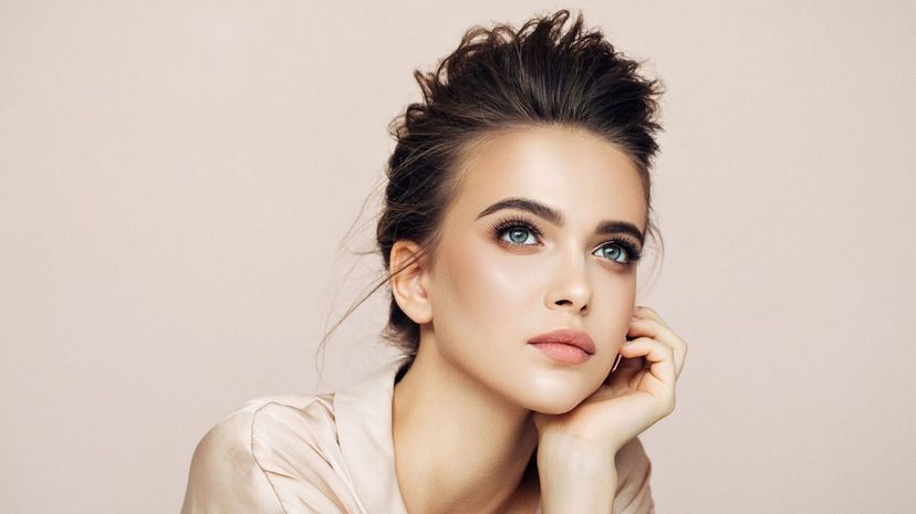 Beautiful woman with make-up
