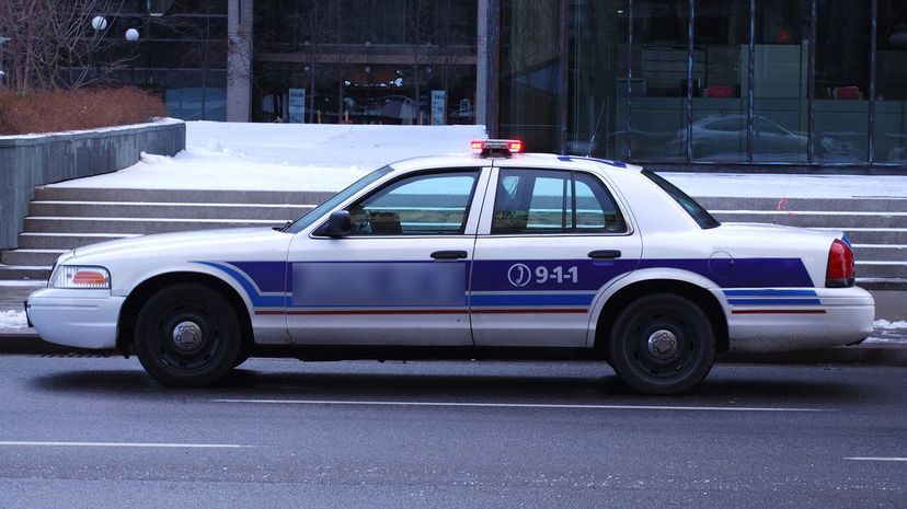 1 Police car