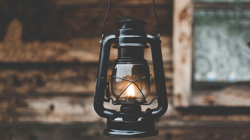 kerosene lamp